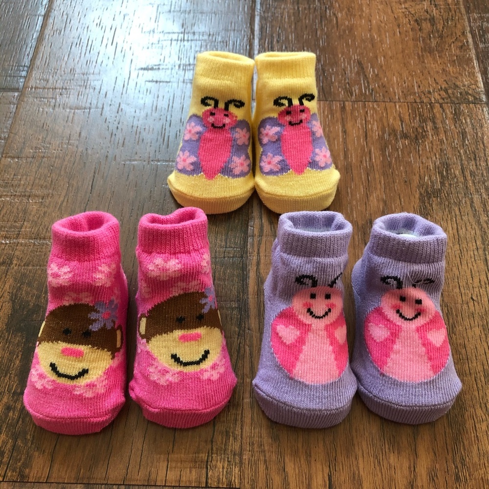 Infant socks, 3 pair -  NWOT